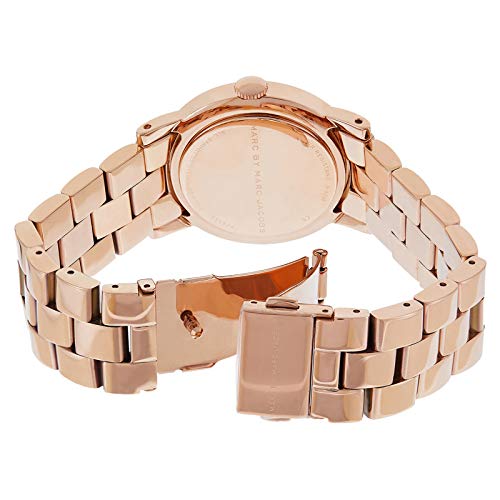 Shop Authentic Marc Jacobs Blade Rose Gold Dial Rose Gold Steel Strap Watch for Women - MBM3142 - Luxxuri