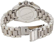  Shop Authentic Michael Kors Bradshaw Chronograph Blue Dial Silver Steel Strap Watch For Women - MK6098 - Luxxuri