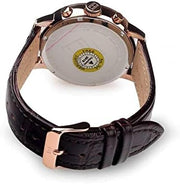  Shop Authentic Tommy Hilfiger Aiden Quartz Blue Dial Brown Leather Strap Watch for Men - 1791308 - Luxxuri
