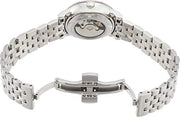  Shop Authentic Tissot Carson Premium Automatic Lady Diamonds Silver Dial Silver Steel Strap Watch for Women - T122.207.11.036.00 - Luxxuri