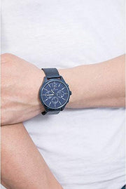 Shop Authentic Tommy Hilfiger Gavin Chronograph Blue Dial Blue Mesh Bracelet Watch for Men - 1791471 - Luxxuri