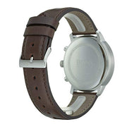  Shop Authentic Hugo Boss Attitude White Dial Brown Leather Strap Watch for Men - 1513609 - Luxxuri