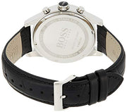  Shop Authentic Hugo Boss Jet Silver Dial Black Leather Strap Watch for Men - 1513282 - Luxxuri