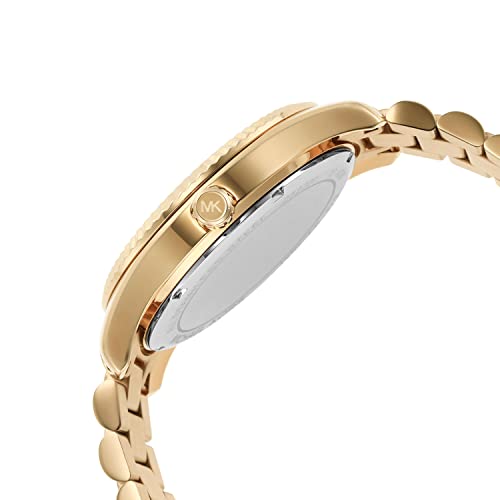  Shop Authentic Michael Kors Lexington Quartz Gold Dial Gold Steel Strap Watch For Men - MK8947 - Luxxuri