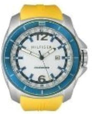  Shop Authentic Tommy Hilfiger Windsurf White Dial Yellow Rubber Strap Watch for Men - 1791115 - Luxxuri