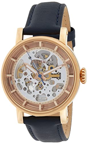  Shop Authentic Fossil Original Boyfriend Skeleton White Dial Blue Leather Strap Watch for Women - ME3086 - Luxxuri