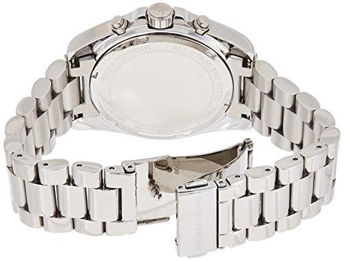  Shop Authentic Michael Kors Bradshaw Chronograph Silver Dial Silver Steel Strap Watch For Women - MK6537 - Luxxuri