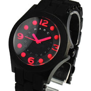  Shop Authentic Marc Jacobs Pelly Black Dial Black Silicone Strap Watch for Women - MBM2530 - Luxxuri
