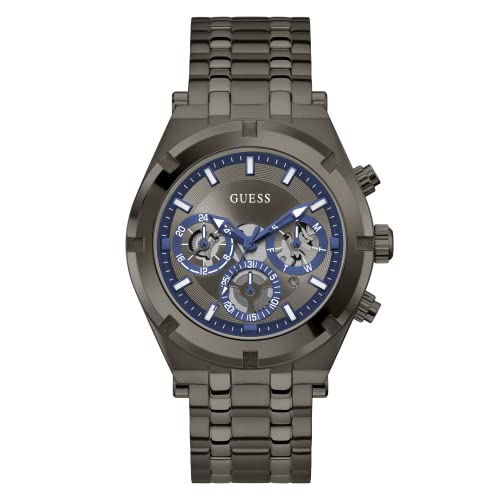  Shop Authentic Guess Continental Grey Dial Grey Steel Strap Watch for Men - GW0260G3 - Luxxuri