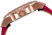  Shop Authentic Guess Limelight Quartz Multicolor Dial Red Leather Strap Watch For Women - W0775L4 - Luxxuri