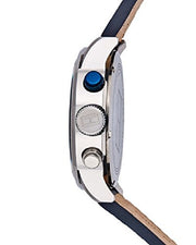  Shop Authentic Tommy Hilfiger Jackson Silver Dial Black Leather Strap Watch for Men - 1791240 - Luxxuri
