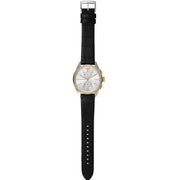  Shop Authentic Emporio Armani Claudio Chronograph Silver Dial Black Leather Strap Watch For Men - AR11498 - Luxxuri