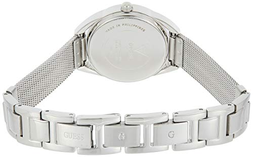  Shop Authentic Guess Whisper Silver Dial Silver Mesh Bracelet Watch for Women - W1084L1 - Luxxuri