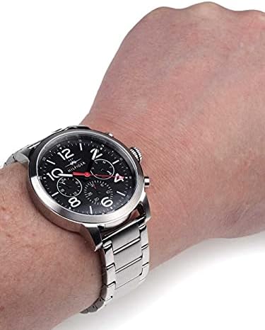  Shop Authentic Tommy Hilfiger Jake Chronograph Black Dial Silver Steel Strap Watch for Men - 1791234 - Luxxuri