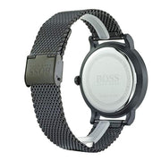  Shop Authentic Hugo Boss Oxygen Black Dial Black Mesh Bracelet Watch for Men - 1513636 - Luxxuri