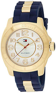  Shop Authentic Tommy Hilfiger White Dial Two Tone Steel Strap Watch for Women - 1781307 - Luxxuri