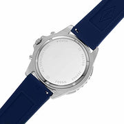  Shop Authentic Fossil Garrett Chronograph Blue Dial Blue Rubber Strap Watch for Men - FS5709 - Luxxuri