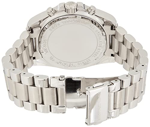  Shop Authentic Michael Kors Bradshaw Silver Dial Silver Steel Strap Watch for Men - MK5535 - Luxxuri