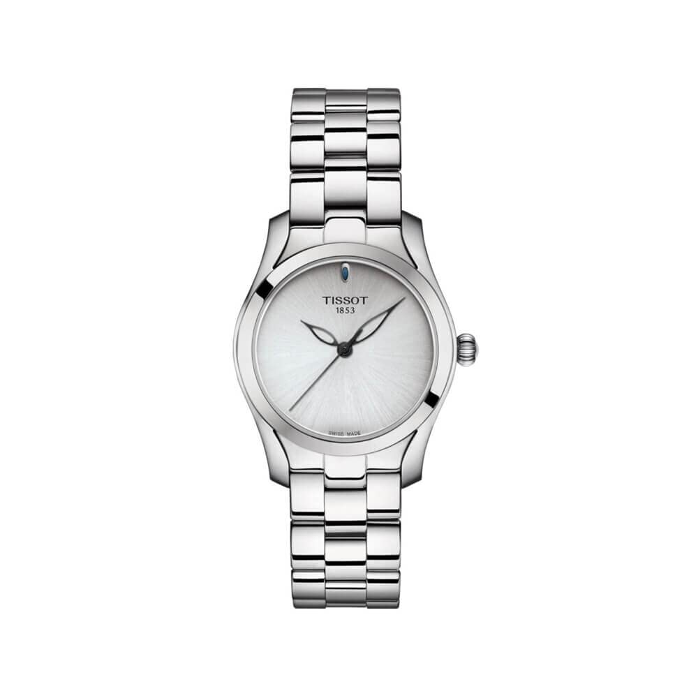  Shop Authentic Tissot T Wave Silver Dial Silver Steel Strap Watch For Women - T112.210.11.031.00 - Luxxuri
