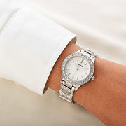  Shop Authentic Fossil Jesse White Dial Silver Steel Strap Watch for Women - ES2362 - Luxxuri