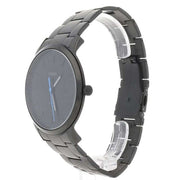  Shop Authentic Fossil The Minimalist Black Dial Black Steel Strap Watch for Men - FS5308 - Luxxuri