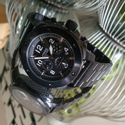  Shop Authentic Fossil Machine Chronograph Black Dial Black Steel Strap Watch for Men - FS4927 - Luxxuri