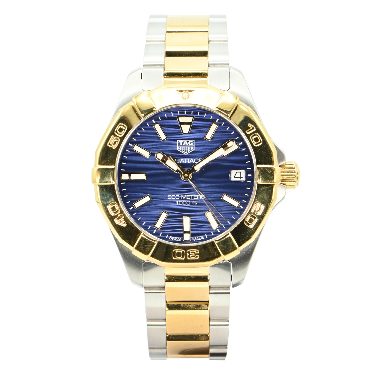  Shop Authentic Tag Heuer Aquaracer Blue Dial Watch for Women - WBD1325.BB0320 - Luxxuri