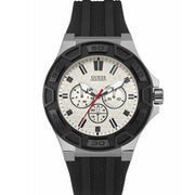  Shop Authentic Guess Force Analog Quartz White Dial Black Rubber Strap Watch For Men - W0674G3 - Luxxuri