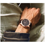  Shop Authentic Maserati Ingegno Chronograph Brown Dial Brown Leather Strap Watch For Men - R8871619001 - Luxxuri