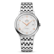  Shop Authentic Omega De Ville Prestige Co Axial Silver Dial Silver Steel Strap Watch for Men - 424.10.40.20.02.004 - Luxxuri