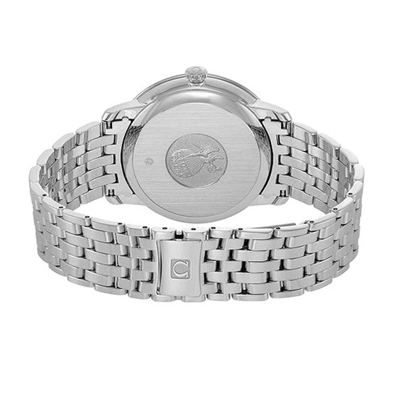  Shop Authentic Omega De Ville Prestige Co-Axial Blue Dial Silver Steel Strap Watch for Men - 424.10.40.20.03.002 - Luxxuri