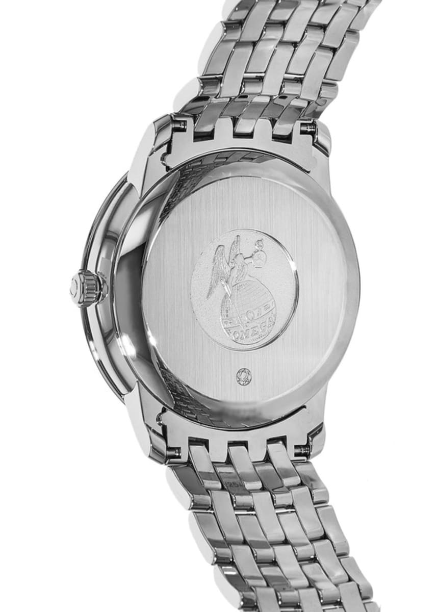  Shop Authentic Omega De Ville Prestige Co-Axial Rhodium Silver Dial Silver Steel Strap Watch for Men - 424.10.40.20.02.001 - Luxxuri