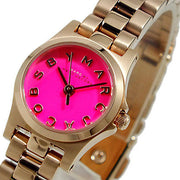  Shop Authentic Marc Jacobs Henry Dinky Pink Dial Rose Gold Steel Strap Watch for Women - MBM3203 - Luxxuri