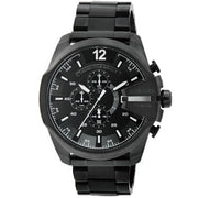  Shop Authentic Diesel Mega Chief Chronograph Black Steel Strap Watch For Men - DZ4283 - Luxxuri