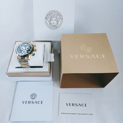  Shop Authentic Versace V-Ray Chronograph Black Dial Two Tone Steel Strap Watch For Men - VE2I00421 - Luxxuri