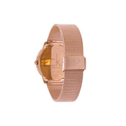  Shop Authentic Calvin Klein Minimal Black Dial Rose Gold Mesh Bracelet Watch for Men - K3M2162Y - Luxxuri