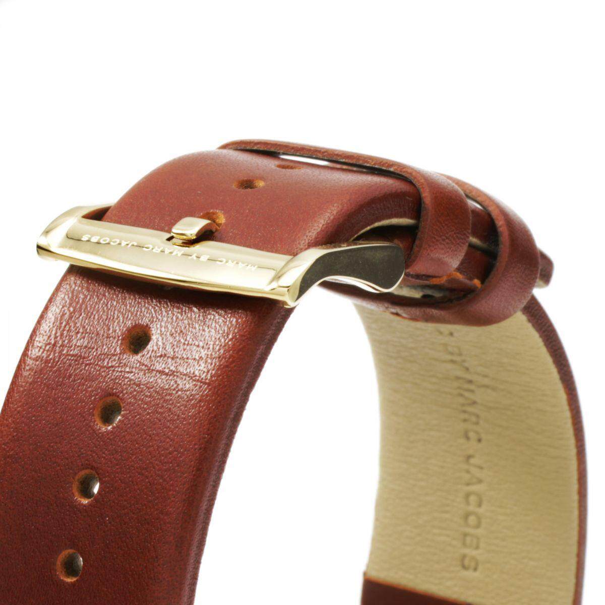  Shop Authentic Marc Jacobs Fergus Green Dial Brown Leather Strap Watch for Men - MBM5077 - Luxxuri