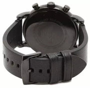  Shop Authentic Emporio Armani Dress Chronograph Black Dial Black Leather Strap Watch For Men - AR1918 - Luxxuri