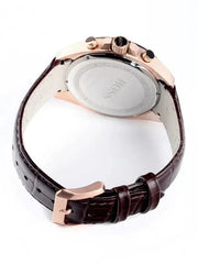  Shop Authentic Hugo Boss Driver Sport Chronograph Brown Dial Brown Leather Strap Watch for Men - 1513093 - Luxxuri