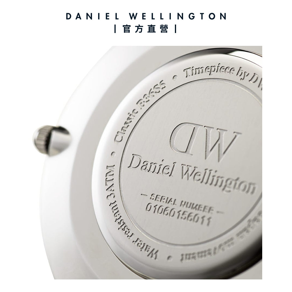 Shop Authentic Daniel Wellington Classic Reading White Dial Black Leather Strap Watch For Men - DW00100028 - Luxxuri