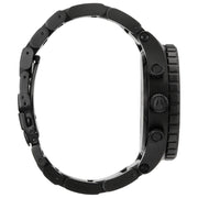 Nixon 51-30 Chrono Black Dial Black Steel Strap Watch for Men - A083-001