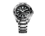  Shop Authentic Citizen Promaster Diver Chronograph Black Dial Silver Steel Strap Watch For Men - BN0190-82E - Luxxuri