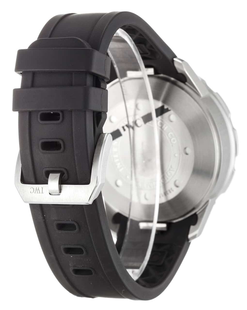  Shop Authentic IWC Aquatimer Automatic Chronograph Black Dial Black Rubber Strap Watch for Men - IW376709 - Luxxuri