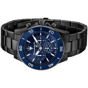  Shop Authentic Maserati Competizione Chronograph Blue Dial Black Steel Strap Watch For Men - R8873600005 - Luxxuri
