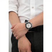  Shop Authentic Guess Force Analog Quartz White Dial Black Rubber Strap Watch For Men - W0674G3 - Luxxuri