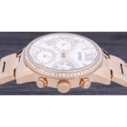  Shop Authentic Guess Mini Surprise Analog Silver Dial Rose Gold Steel Strap Watch For Women - W0623L2 - Luxxuri