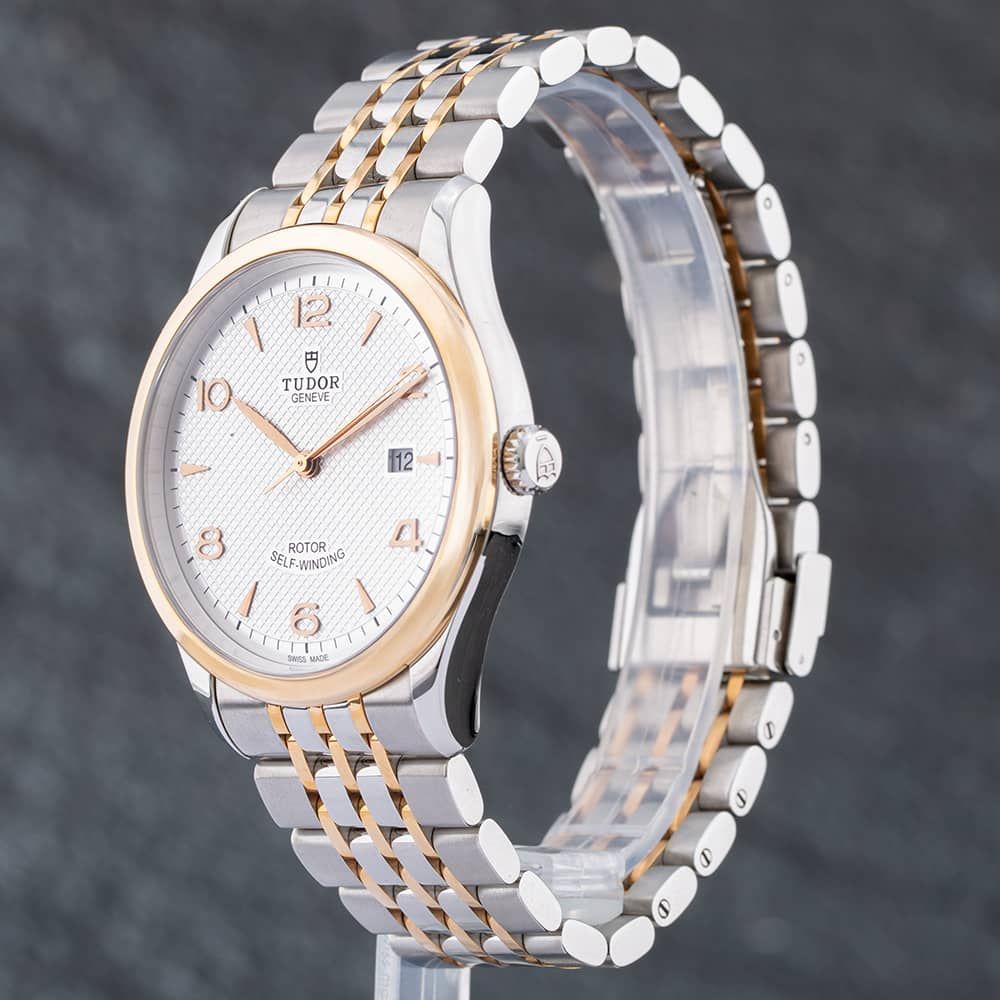  Shop Authentic Tudor 1926 Automatic Silver Dial Two Tone Steel Strap Watch for Men - M91651-0001 - Luxxuri