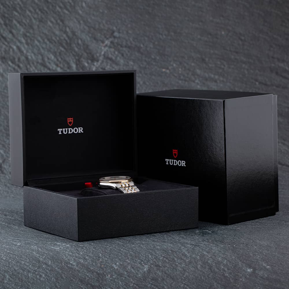  Shop Authentic Tudor 1926 Automatic Silver Dial Two Tone Steel Strap Watch for Men - M91651-0001 - Luxxuri