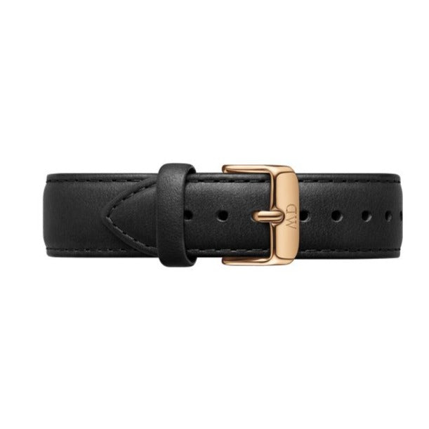  Shop Authentic Daniel Wellington Iconic Chronograph Sheffield White Dial Black Leather Strap Watch For Men - DW00100646 - Luxxuri