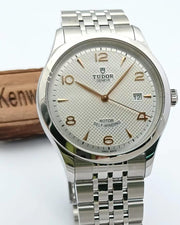  Shop Authentic Tudor 1926 Automatic Silver Dial Silver Steel Strap Watch for Men - M91650-0001 - Luxxuri
